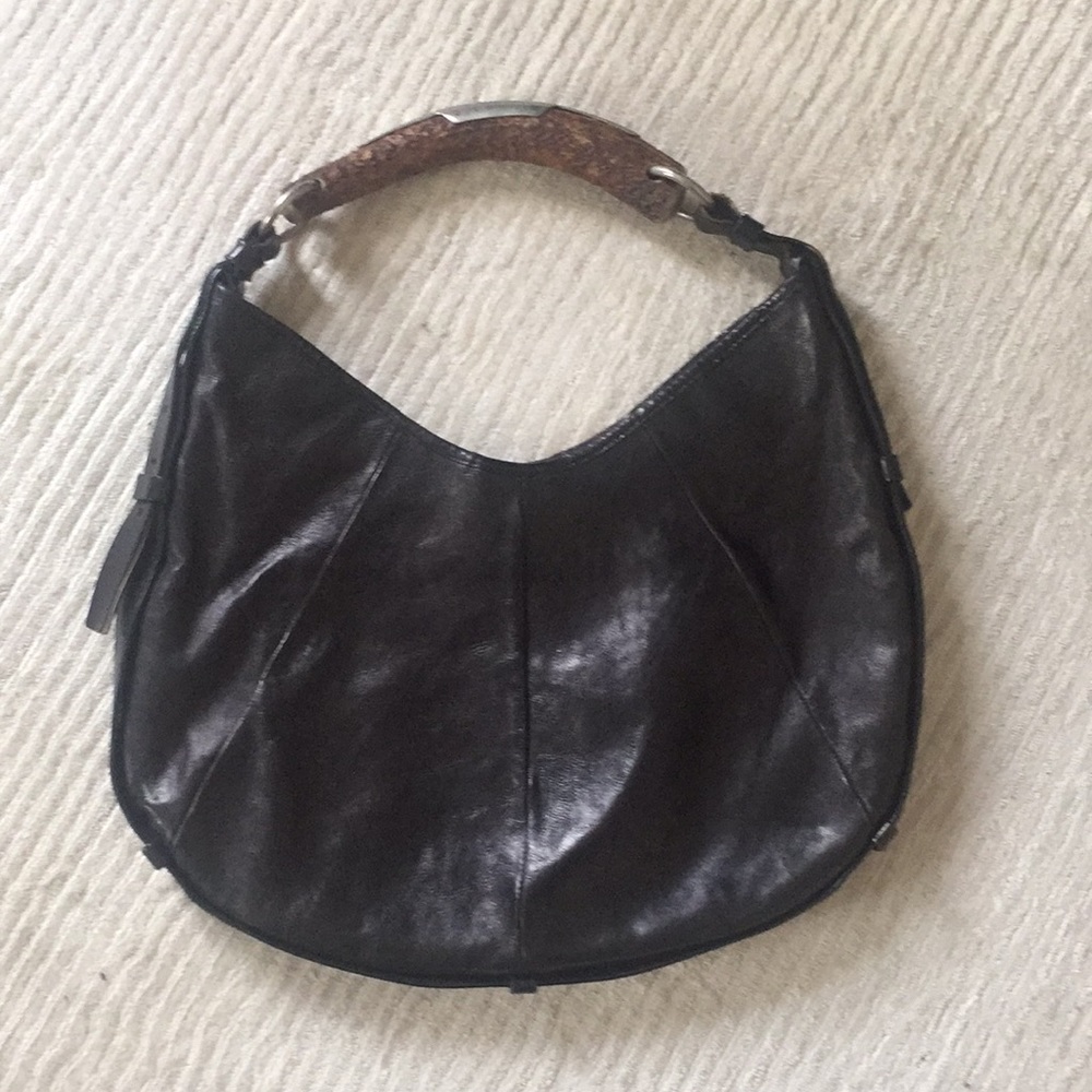 Yves saint laurent bag with bone handle classic